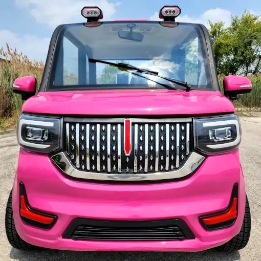 Viral Hot Pink Mini Car – Electric City Ride